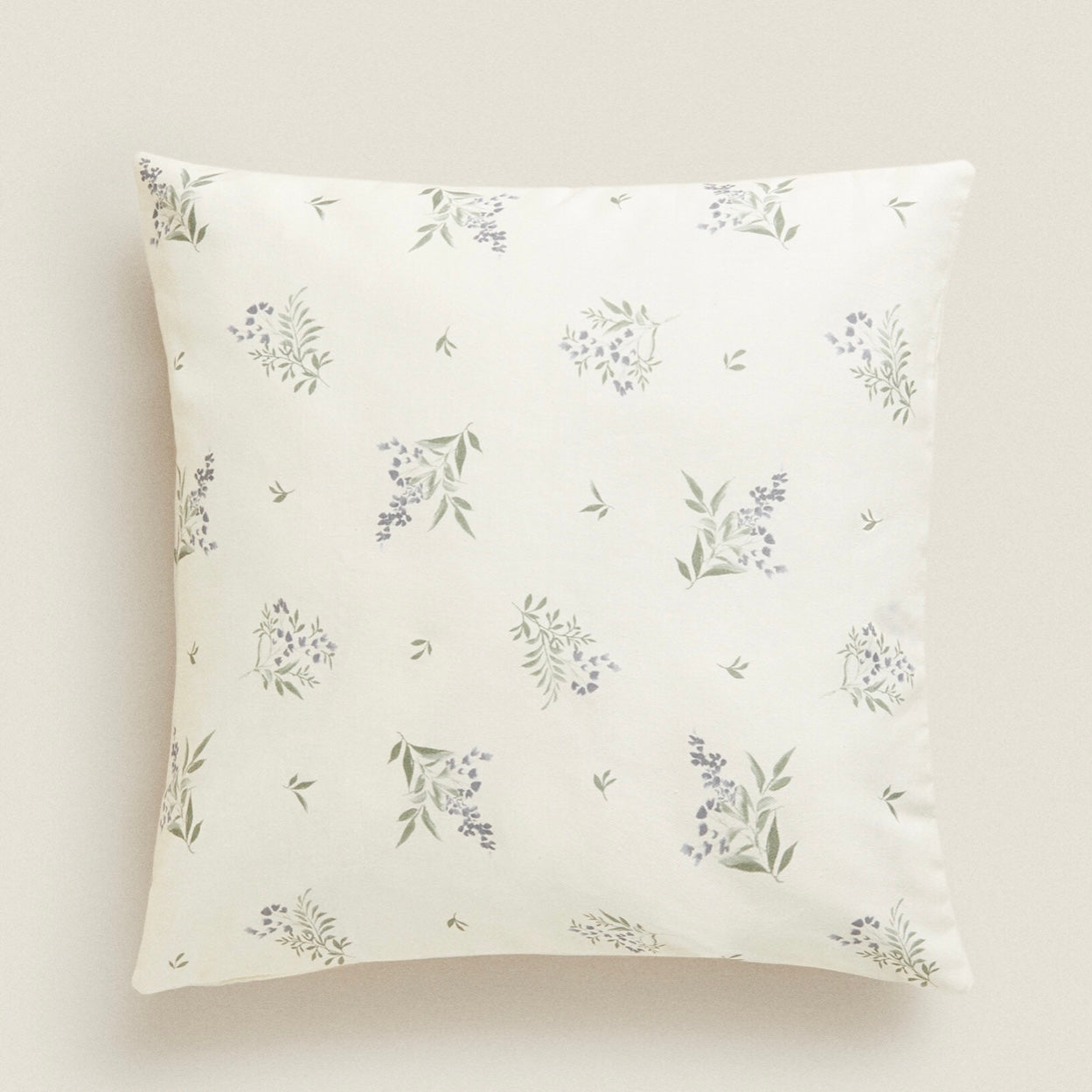 Lavender Cotton Cushion