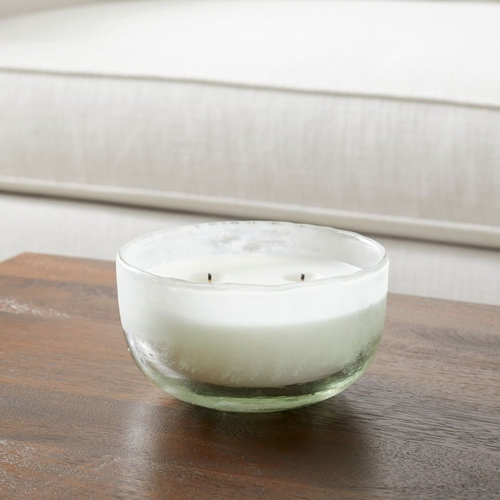 Frosted Glass Candles Collection