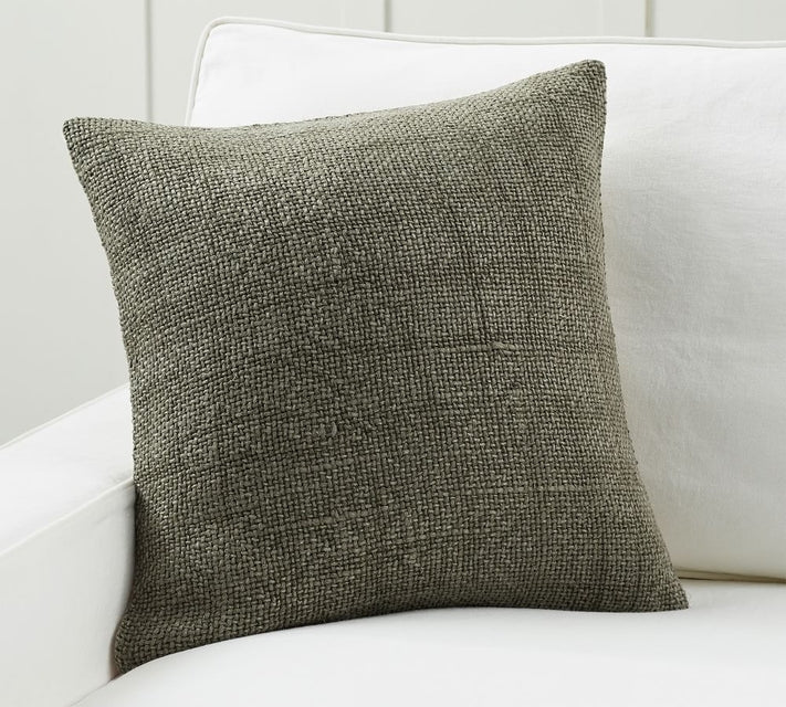 Faye Textured Linen Pillow Covers